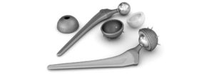 hip replacement component design and development