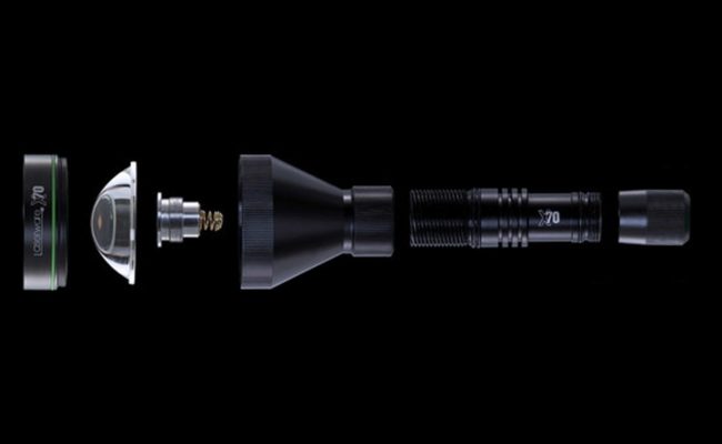 X70 LED torch redesigned by Gm Design Development