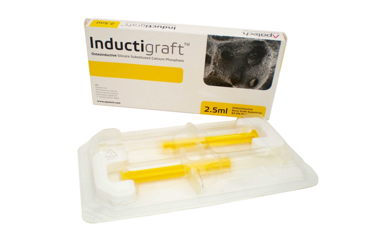 Bone graft medical syringe sterile packaging development