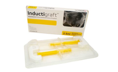 Bone graft medical syringe sterile packaging development designed by Gm Design Development UK