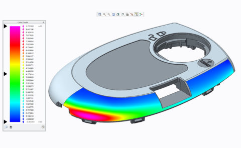 3D CAD Surface analysis undertaken at Gm Design Development UK