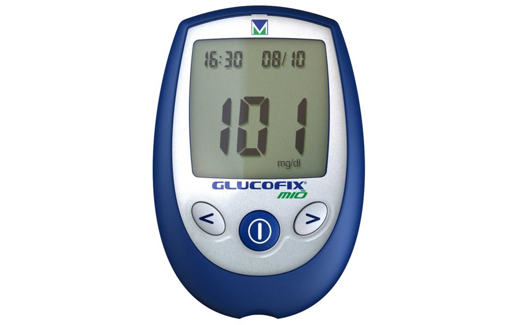 Glucofix MIO blood glucose meter design