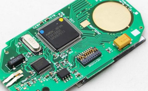 Glucomen Visio blood glucose meter PCB design