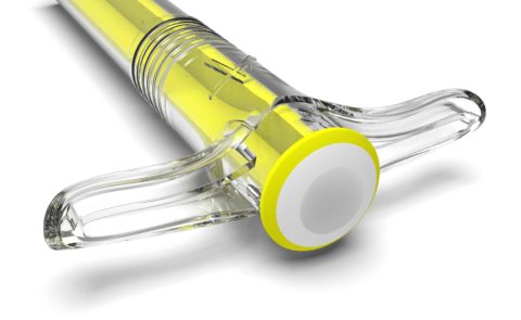 Medical syringe for bone graft substitute designed by Gm Design Development UK