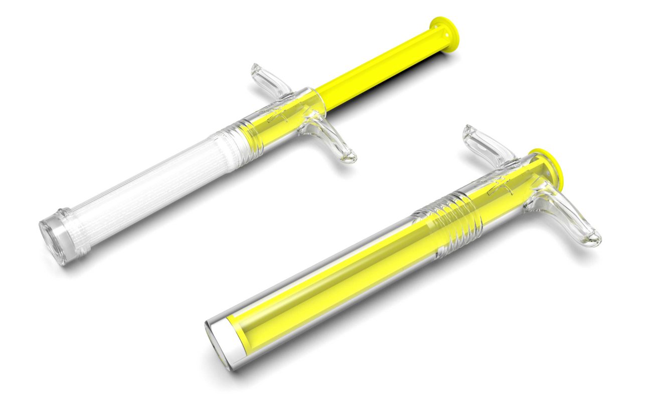 medical syringes designed for bone graft substitute