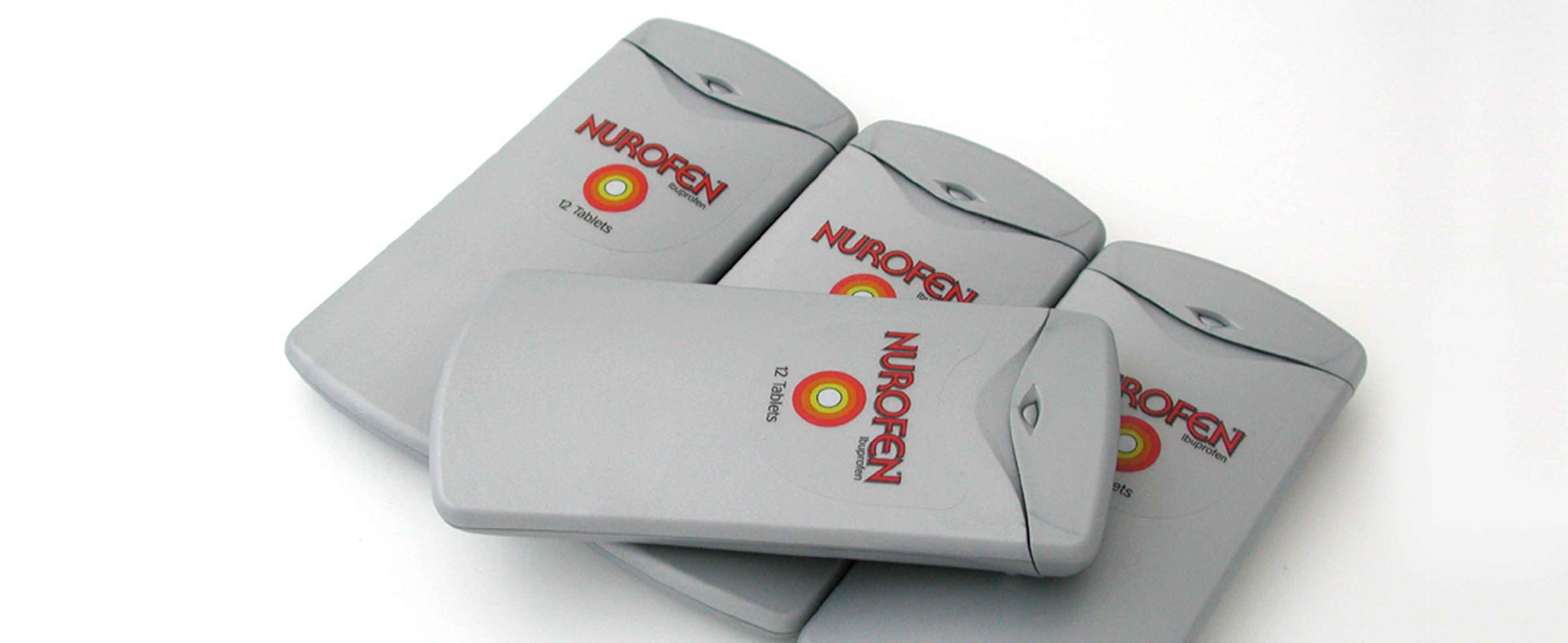 Nurofen structural packaging