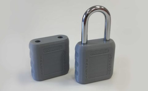 Martindale Electric padlock prototypes designed by Gm Design Development UK