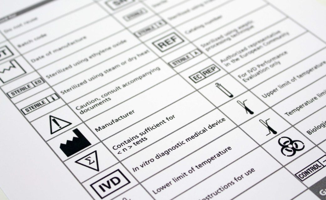 Medical Label Symbols