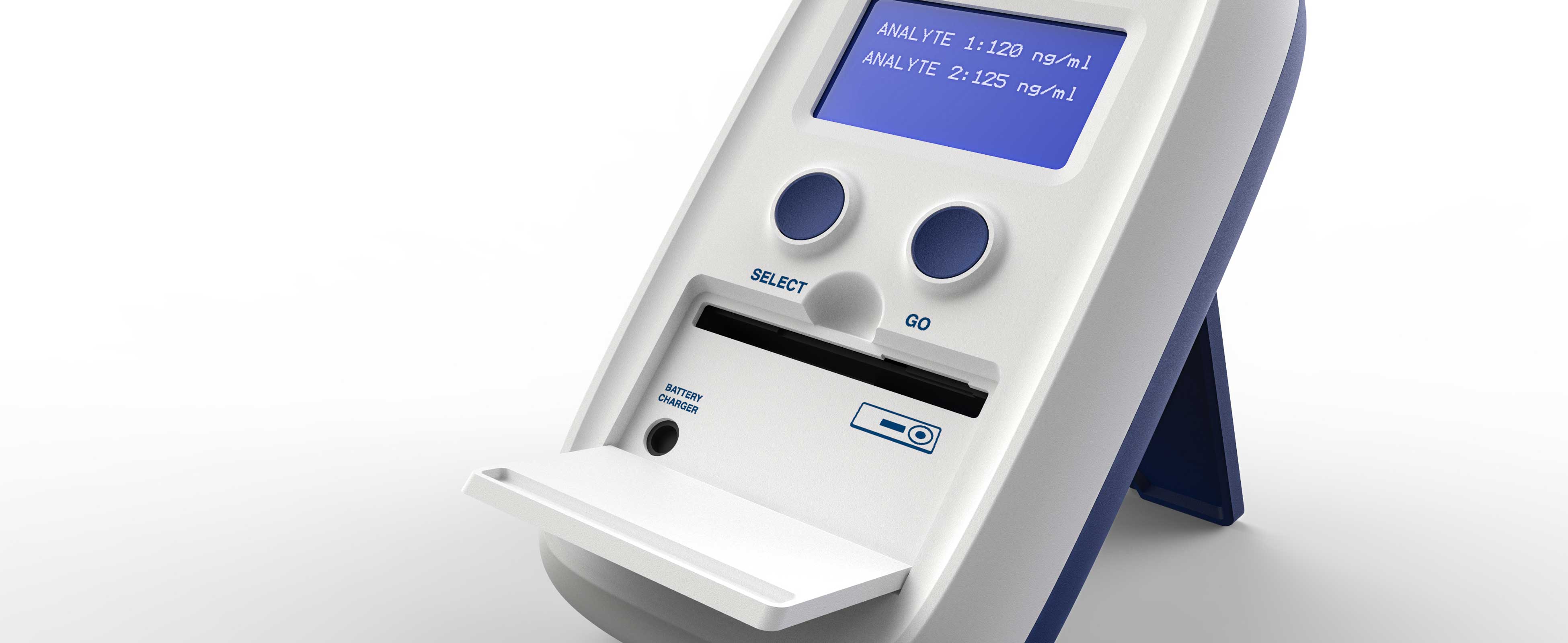 Seralite lateral-flow reader