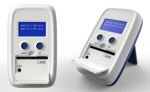 Seralite rapid diagnostic lateral flow device developed by Gm Design Development