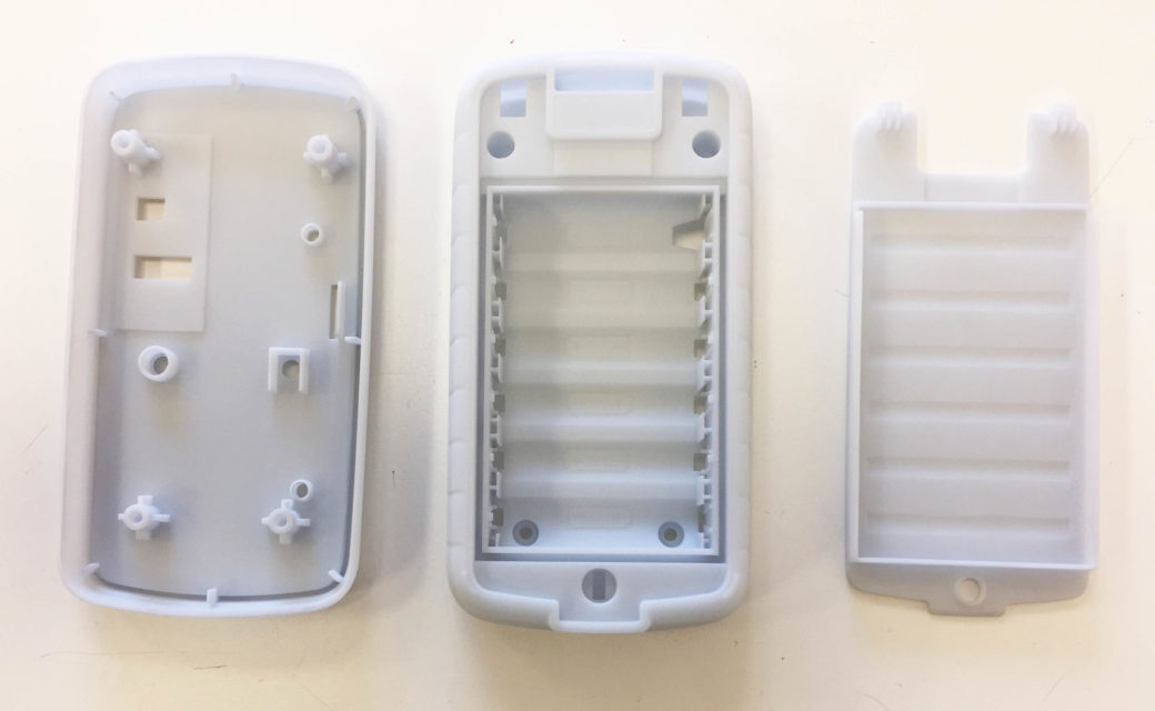 SLA prototypes of the proving unit