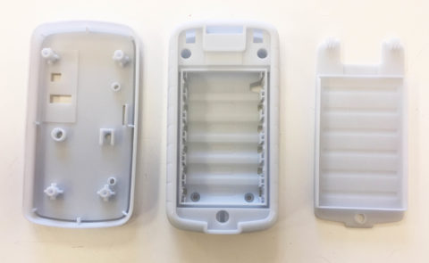 SLA prototypes of the proving unit designed by Gm Design Development UK