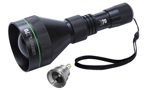 X70 LED torch product redesigned by Gm Design Development UK